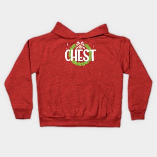 Chest Nuts Couple Christmas funny gift Kids Hoodie